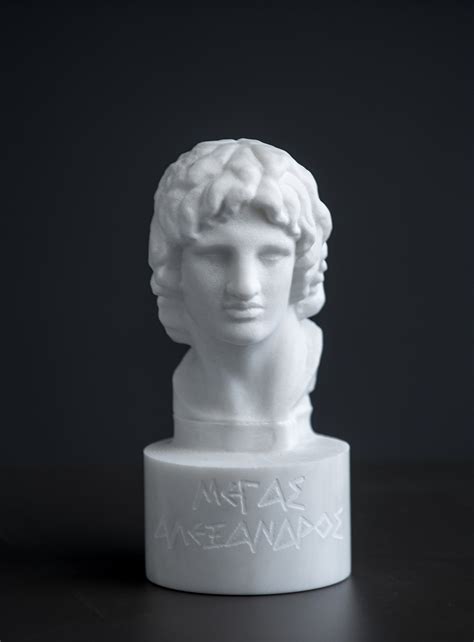 Buy Marble Bust Of Alexander The Great Statue Carved Greek Marble