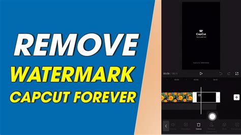 How To Remove Capcut Watermark Forever Youtube