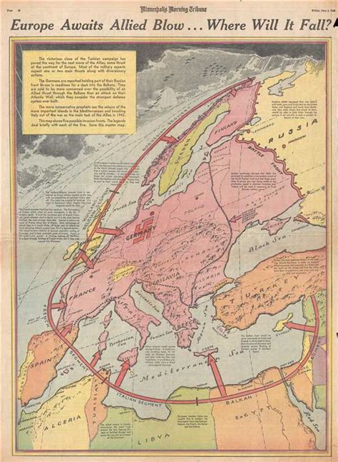 Map Of Europe 1943 Draw A Topographic Map Images
