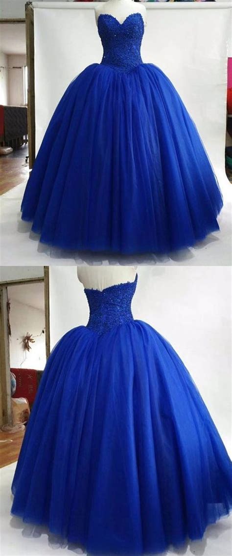 Royal Blue Ball Gowns Quinceanera Dressroyal Blue Wedding Dressesball