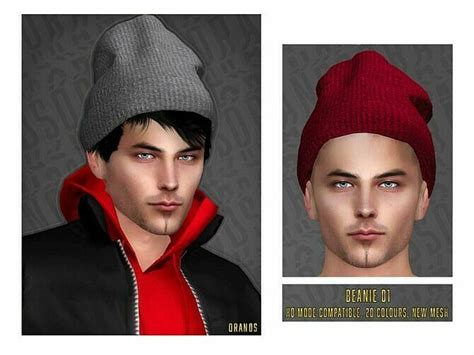 Beanie 01 By Oranostr Sims 4 Cc Download