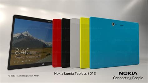 Nokia Windows 8 Tablet Design By Ashraf Amer Features A 12 Inch Screen
