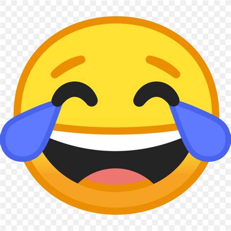 Face With Tears Of Joy Emoji Emoticon Sticker Android Oreo Png