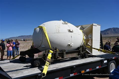 Besuch An Der Trinity Test Site Wo Die Erste Atombombe Explodierte