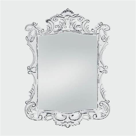 Shop Royal Antique Style White Wall Mirror Antique White On Sale