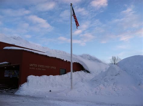 Pictures Of Valdez Ak Buried Under 268 Feet Of Snow