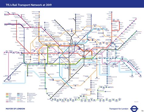 London Tube Map With Crossrail