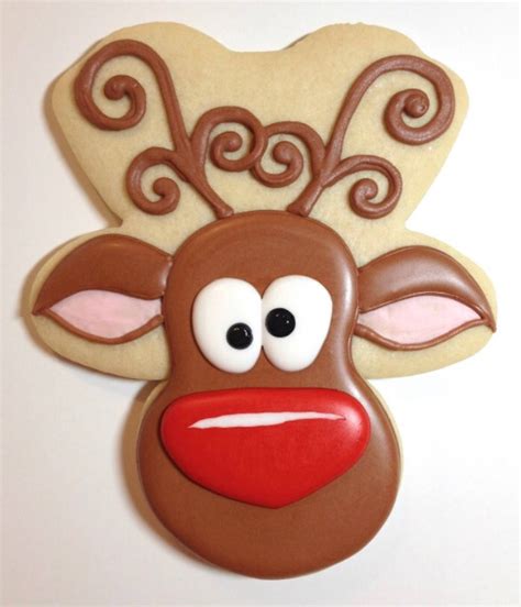 Reindeer Cookies By Cookiesbymira On Etsy Listing