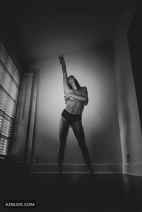 Ashley Greene Shows Some Nudity In A New Black And White Photoshoot By