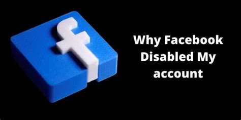 Facebook Account Disabled Heres How To Fix