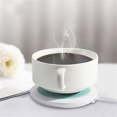Electric Insulation Coaster Usb Warm Cup Mat Heating Device Meses Sin