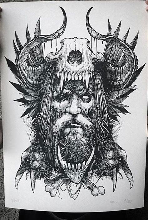 Viking Skull Tattoo Designs