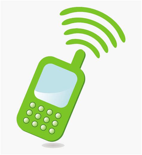 Green Mobile Phone Icon Hd Png Download Kindpng