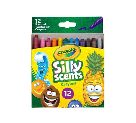 Group Pack Of 6 Individually Boxed Crayola Silly Scents Twistables