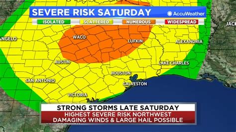 Houston Weather: Pleasantly warm Thursday, storms return Saturday ...