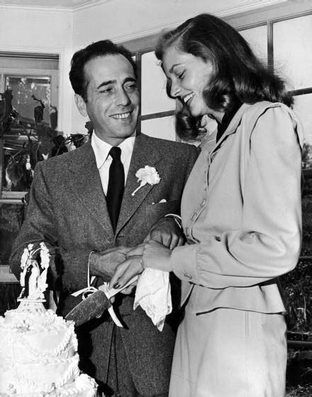 Humphrey Bogart And Lauren Bacall Photos From Their Wedding Day In