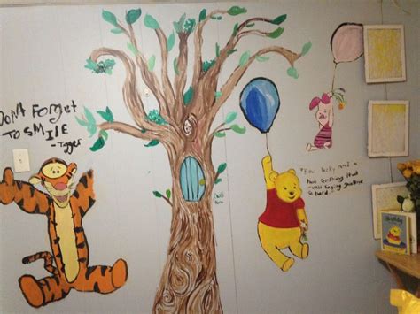 Owls Home Winnie The Pooh Mural Owl House Mural Home Decor Decals