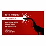Photos of Welding Business Card Templates Free