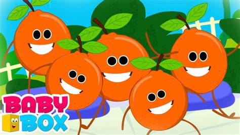 Five Little Oranges Fruits Song Nursery Rhymes And Children Songs