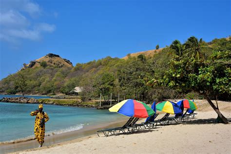 Pigeon Island Beach At Gros Islet Saint Lucia Encircle Photos