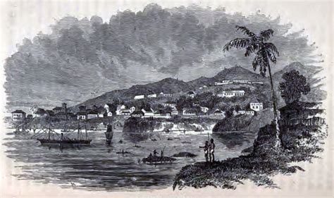 The Colony Of Freetown In 1856 In Sierra Leone Image Free Stock Photo