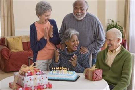 I especially love the happy. Games to Play at a Senior Citizen's Birthday Party