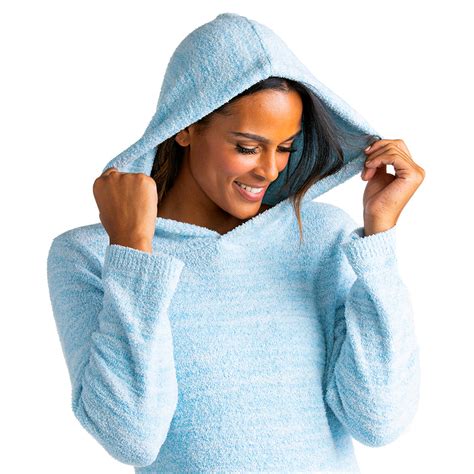 Marshmallow Hooded Lounger Softies Comfort Wear