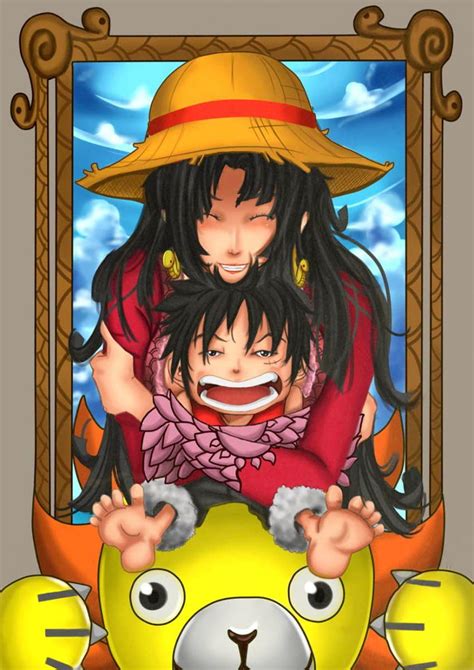 Luffy Boa Hancock One Piece Una Pieza Luffy X Androide Hancock Fondo