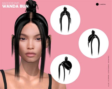 Badddiesims Creating Ts4 Custom Content Patreon Sims Sims Hair