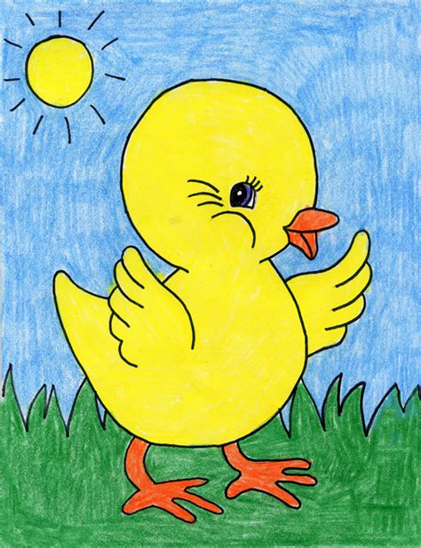 November 18, 2020 by admin 1 comment. How to Draw a Baby Chick · Art Projects for Kids