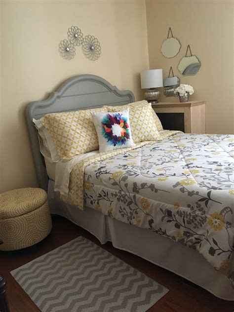 Yellow And Grey Bedroom Accessories Yellow And Gray Bedroom