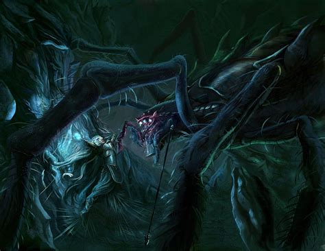 1080p Free Download Art Jossand Melkor Morgoth Ungoliant The Lord Of