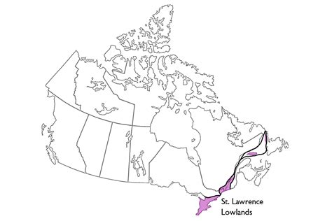 Canada Landform Region Map My Xxx Hot Girl