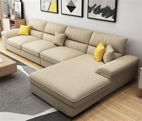 Designer Sofa Set Nordic Modern Style Fabric Luxury Furniture Sofa