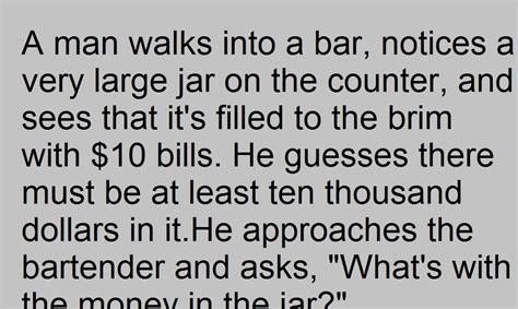A Man Walks Into A Bar Jokes