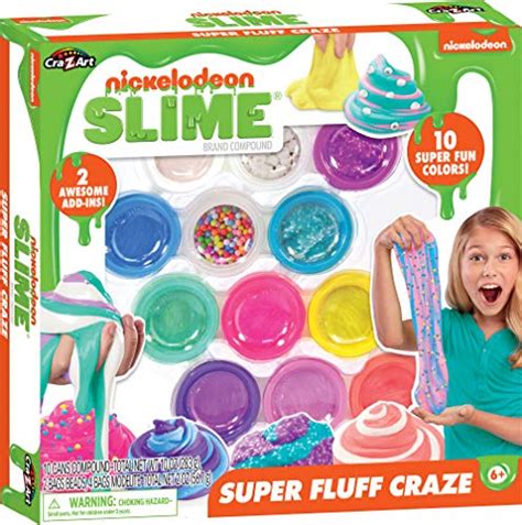 Nickelodeon Slime Super Fluff Craze Premade Slime Set On Galleon