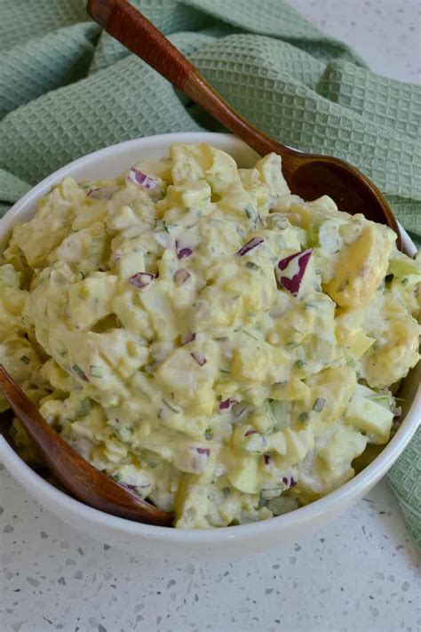 Grandmas Dill Pickle Potato Salad Small Town Woman