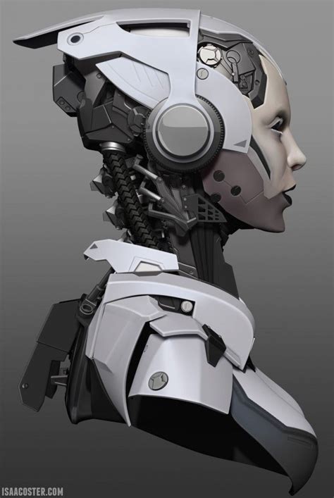 Colorsside02 Cyborgs Art Robots Concept Robot Art