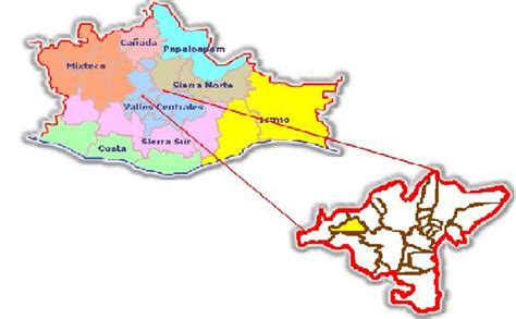 Oaxaca Mapa