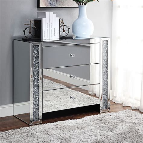 Get the best deal for mirrored console table tables from the largest online selection at ebay.com. Noralie 32 Inch Mirrored Console Table Acme Furniture ...