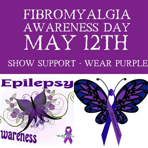 Pin by Monique B. on Fibromyalgia Awareness | Epilepsy awareness, Fibromyalgia awareness 