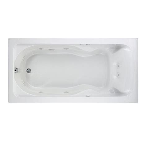 Whirlpool bathtubs are an affordable and easy solution for relaxing. American Standard Cadet 6 ft. Whirlpool Tub in White-2773 ...
