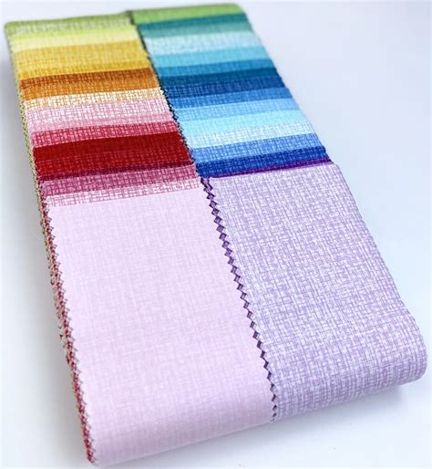 Benartex Color Weave Strip Pies 25 Inch Strips Quilt In A Day