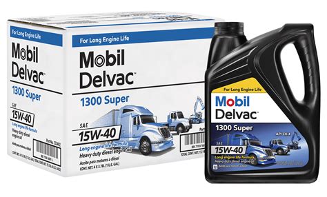 Mobil Delvac 1300 Super Heavy Duty Synthetic Blend Diesel Engine Oil