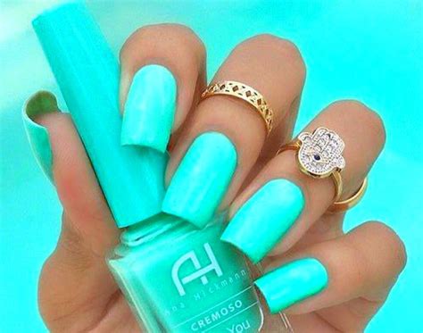Neon Teal Nails Pictures Photos And Images For Facebook