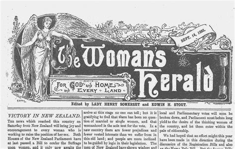 The Suffrage Experiment In New Zealand Christchurch City Libraries