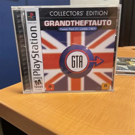 Grand Theft Autogta Mission Pack 1 London 1969 Playstation 1psxps1