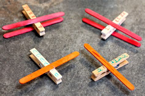 clothespin airplane