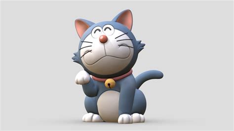 Doraemon Lucky Cat Download Free 3d Model By Patrickarthk 73672e2