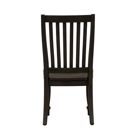 harvest home slat back side chair rta 879 c1500s by liberty furniture